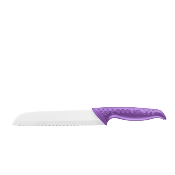 Nóż do chleba 18 cm fioletowy BD-11312-278 Bodum