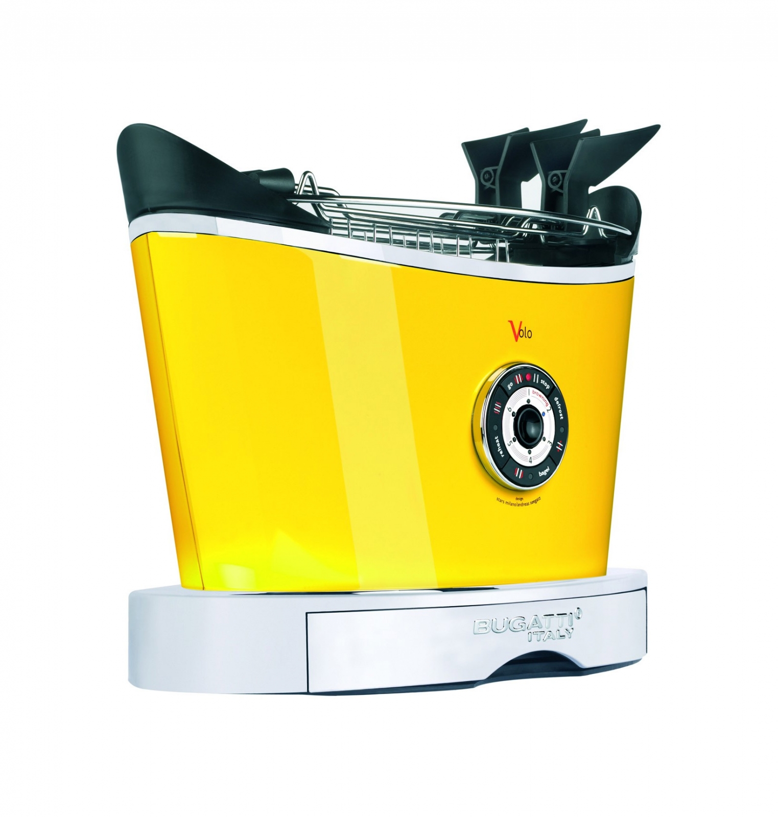 Toster VOLO żółty Casa Bugatti