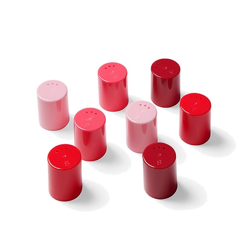 Pojemniki na sól i pieprz 8 szt. czerwono-różowe Eiko 10286609 Authentic