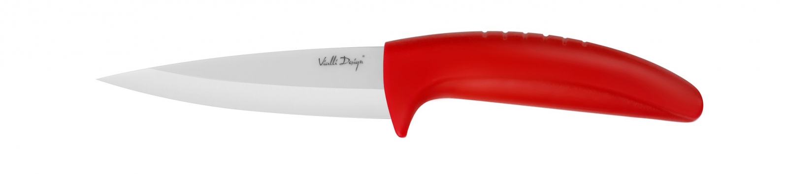 Nóż ceramiczny do obierania czerwony 9,5 cm W095AR Vialli Design