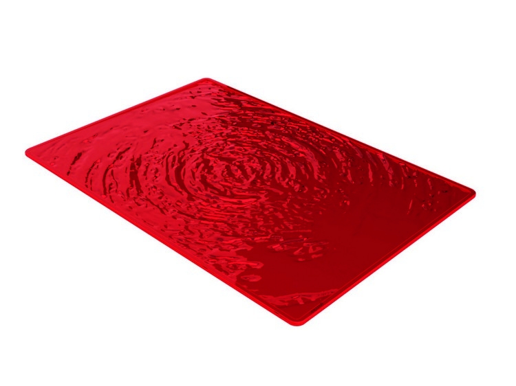 Podkładka na stół  44x30cm Aqua czerwona Guzzini