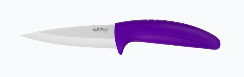 Nóż ceramiczny do obierania fioletowy 9,5 cm Vialli Design