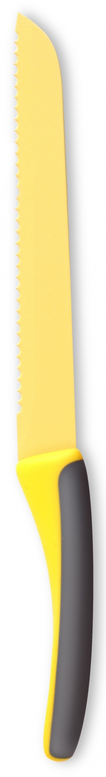 Nóż do chleba Fresco żółty Kulig