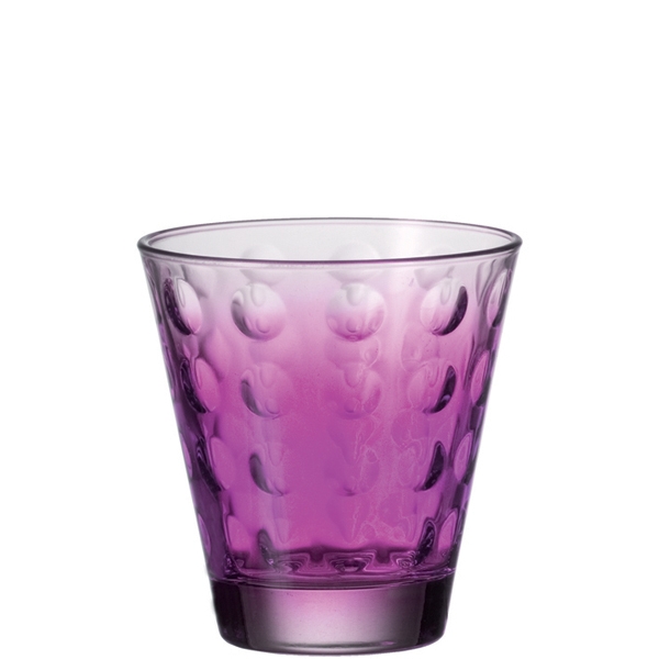 Szklanka do whisky 250 ml fioletowa Optic Leonardo