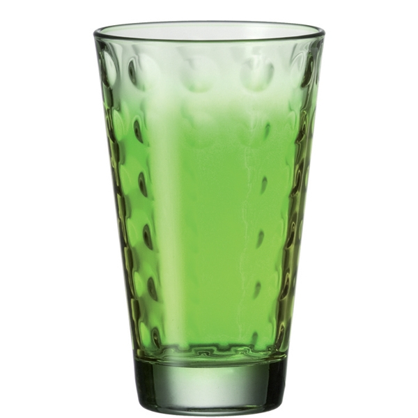 Szklanka do drinków 300 ml zielona Optic Leonardo