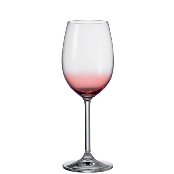 Kieliszek do białego wina 370 ml czerwony Daily Leonardo