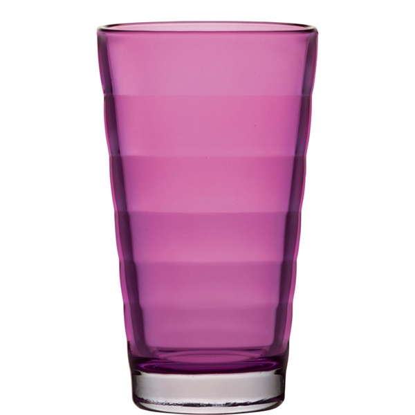 Szklanka do drinków 300 ml różowa Wave Leonardo