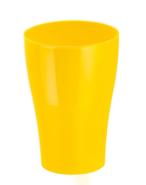 Szklanka żółta H 8 cm Roy Koziol
