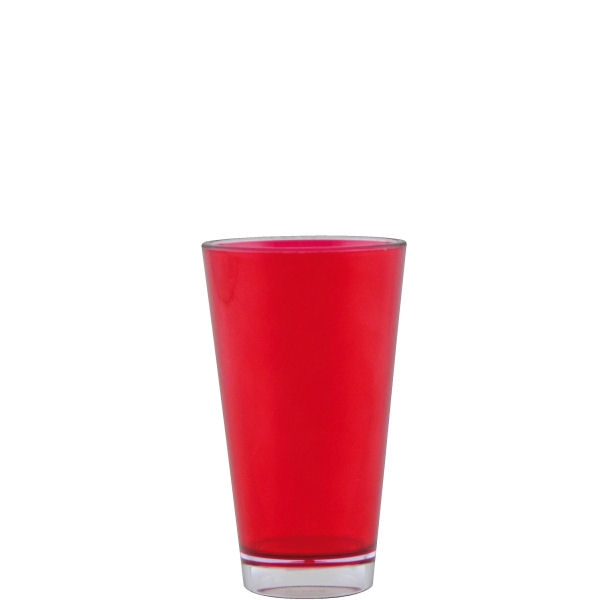 Szklanka Tinted 300 ml czerwona Zak! Designs