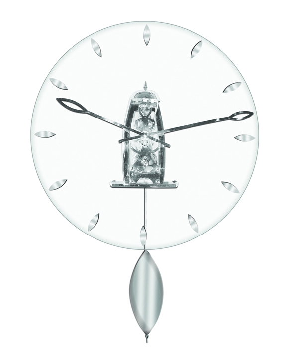 Zegar ścienny Belle 2952 biały/srebrny NeXtime