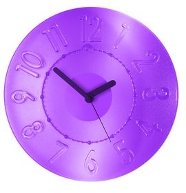 Zegar ścienny Time2Go fioletowy Casa Guzzini