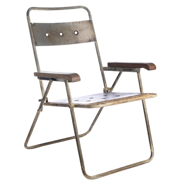 Składane krzesło stalowe