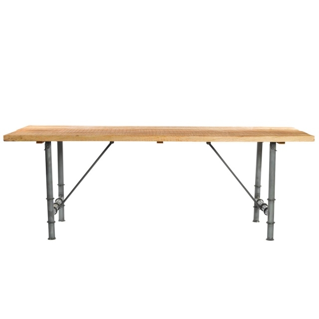 Stół MAHUA drewno + metal