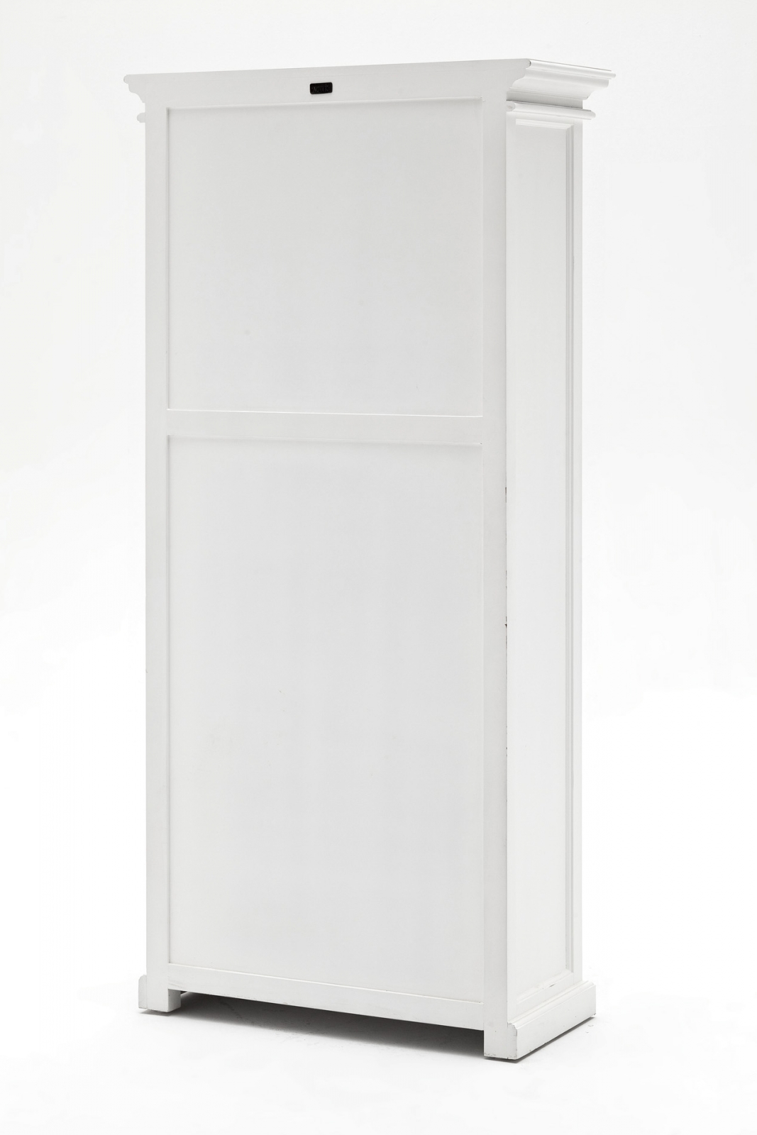 Biała mahoniowa 3-poziomowa witryna