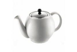 mini: Porcelanowy tłokowy zaparzacz do herbaty
