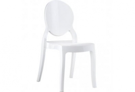 mini: Krzesło Elizabeth białe