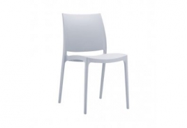 mini: Krzesło Maya srebrne