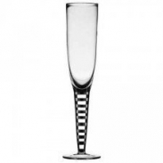 mini: Kieliszki do szampana Select Platinum Striped