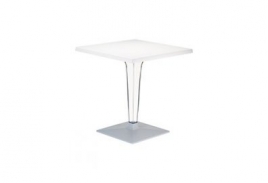 mini: Stół Ice kwadratowy, biały