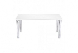 mini: Stół Lulu prostokątny, biały