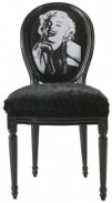 mini: Krzesło Marilyn czarne