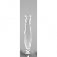 mini: Dekoria Wazon szklany Carter wys.46cm