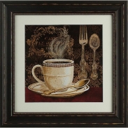 mini: Dekoria Obraz w ramie 48x48cm cafe la rouge