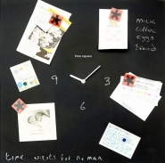 mini: Tablica magnetyczna z zegarem Time Squere Black + Blum