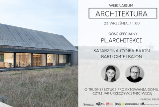 Webinar z pracownią PL.architekci