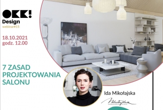 Webinar OKK! design - zasady projektowania salonu