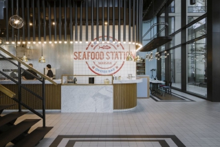 Wysmakowane połączenie estetyk w Seafood Station Restaurant & Oyster Bar