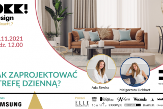 Strefa dzienna w domu – jak ją urządzić funkcjonalnie i stylowo? Bezpłatny webinar OKK! Design