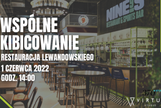 Zapraszamy do wspólnego kibicowania w Nine's Restaurant & Sports bar