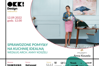 Idealna kuchnia według Anny Koszeli. Bezpłatny webinar OKK! design