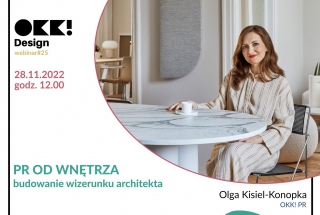 Webinar OKK! Design - PR od wnętrza - komunikacja bez granic