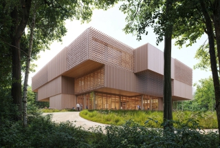 Projekt Centrum Sztuki i Nauki o Drewnie Xylopolis