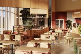 Nowy Food Hall w Gdyni - projekt pracowni Biuro Kreacja