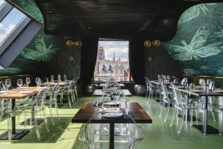 Wnętrza restauracji SASSY w Gdańsku