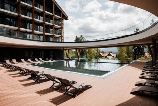 Nowoczesne wnętrza Harmony Valley Resort w Szklarskiej Porębie