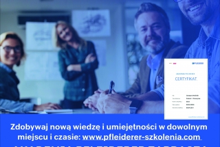 Platforma Pfleiderer – nowe narzędzie e-learningowe