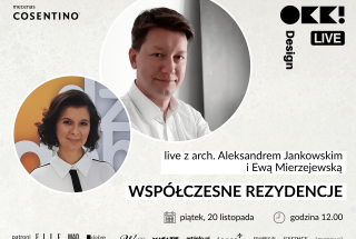 Współczesne rezydencje – spotkanie online z arch. Aleksandrem Jankowskim