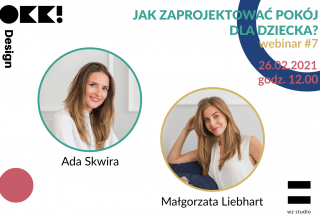 Jak zaprojektować pokój dla dziecka – webinar OKK! design i WZ STUDIO