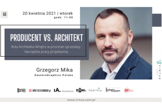 PRODUCENT VS ARCHITEKT -trzeci webinar